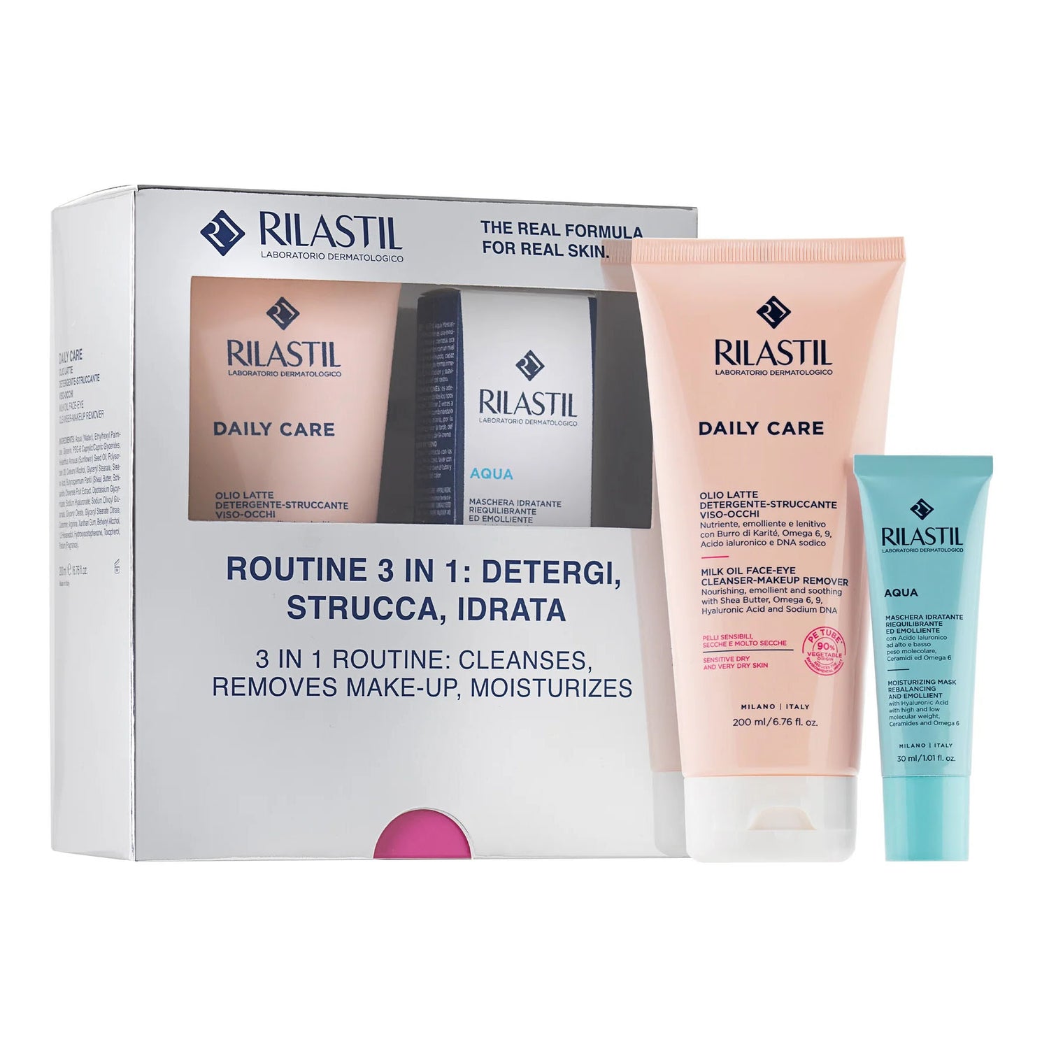 Rilastil D-Clar Cofanetto Duo Anti-Macchie - Gocce Depigmentanti Concentrate 30ml + Crema Viso Depigmentante 40ml IN OMAGGIO