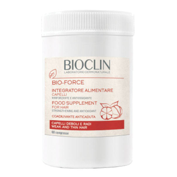 BIOCLIN BIO FORCE CAPELLI DEBOLI E RADI 60 COMPRESSE