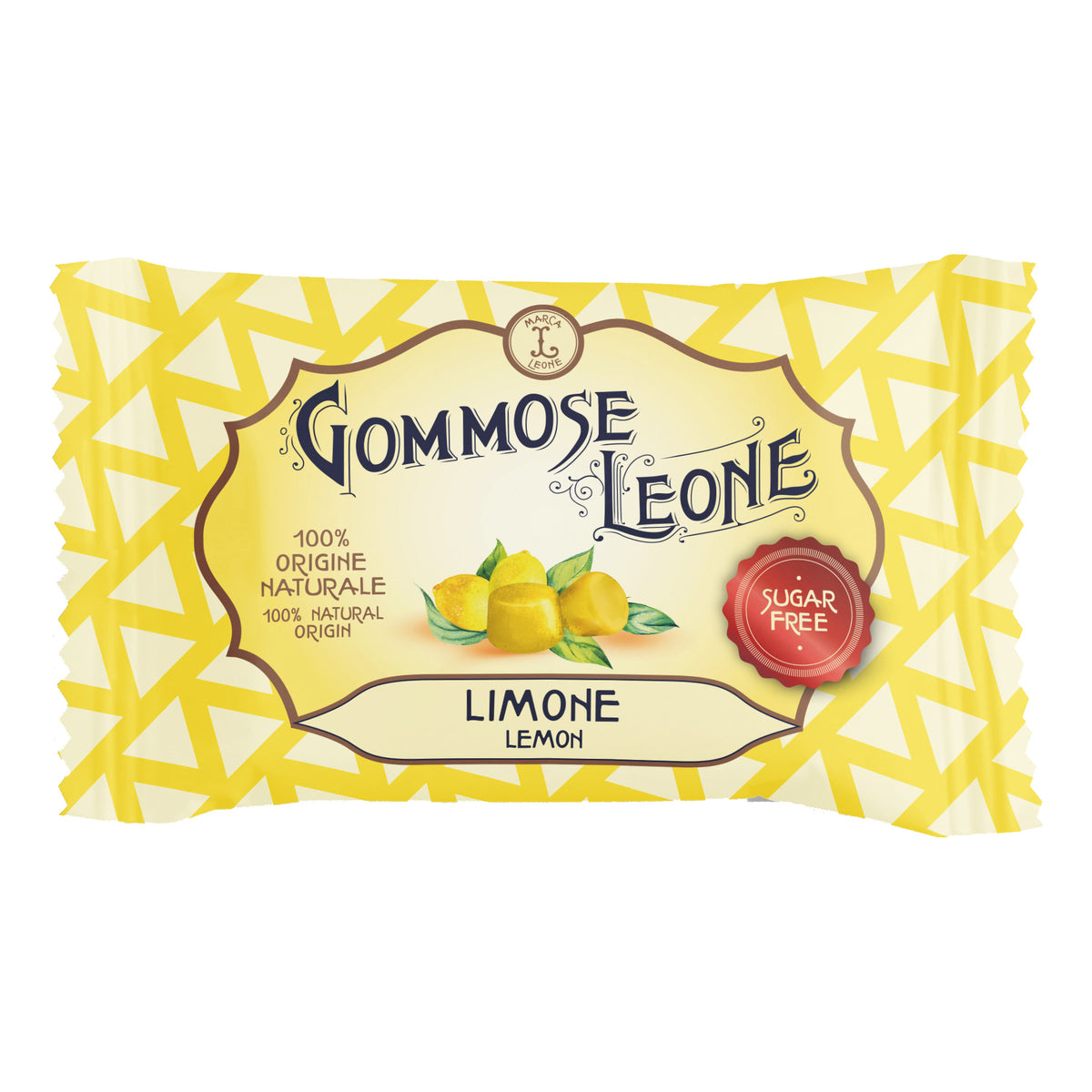 Leone Pastiglie Gommose Senza Zuccheri Limone 35g  