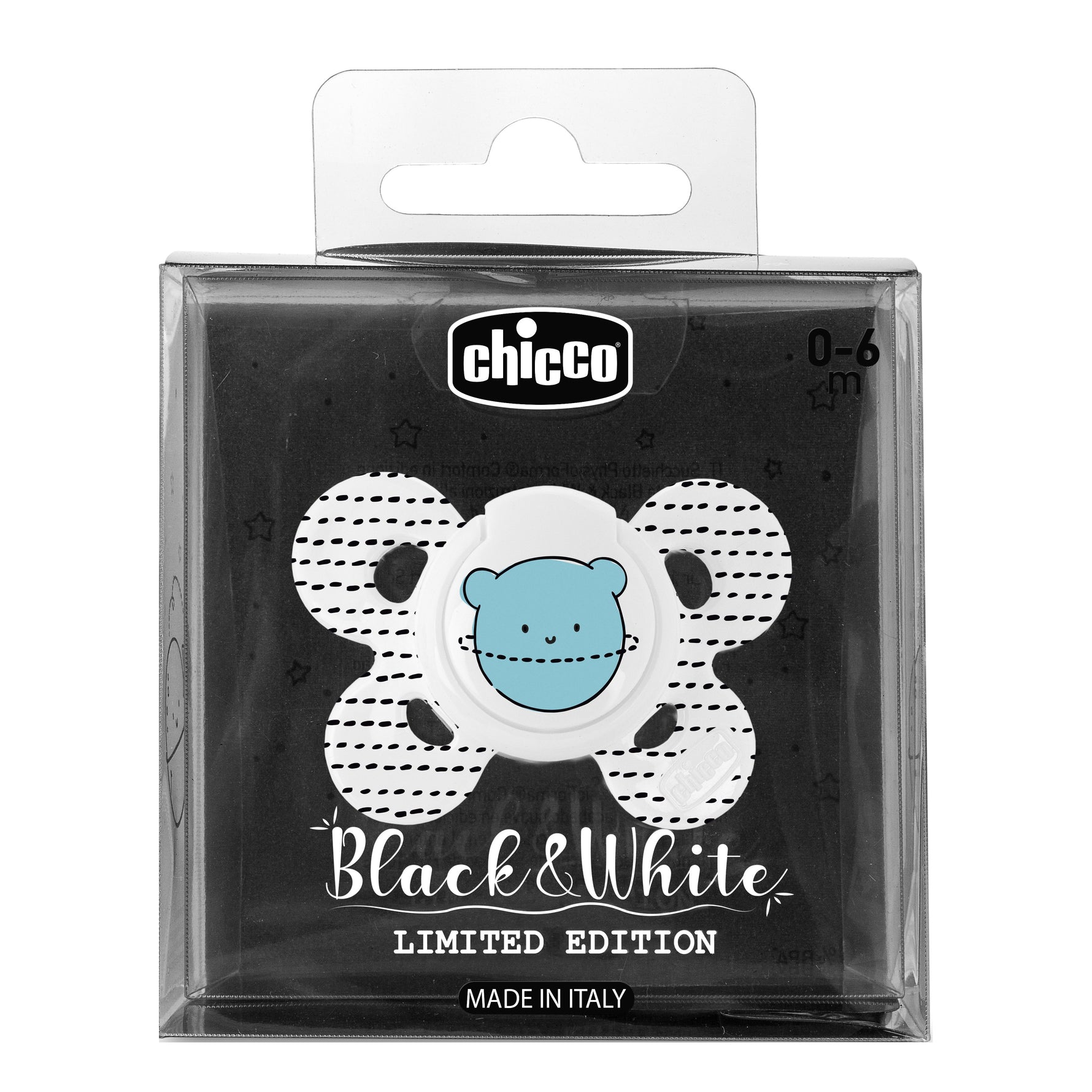 CH SUCCH COMFORT B&amp;W SIL 0-6M
