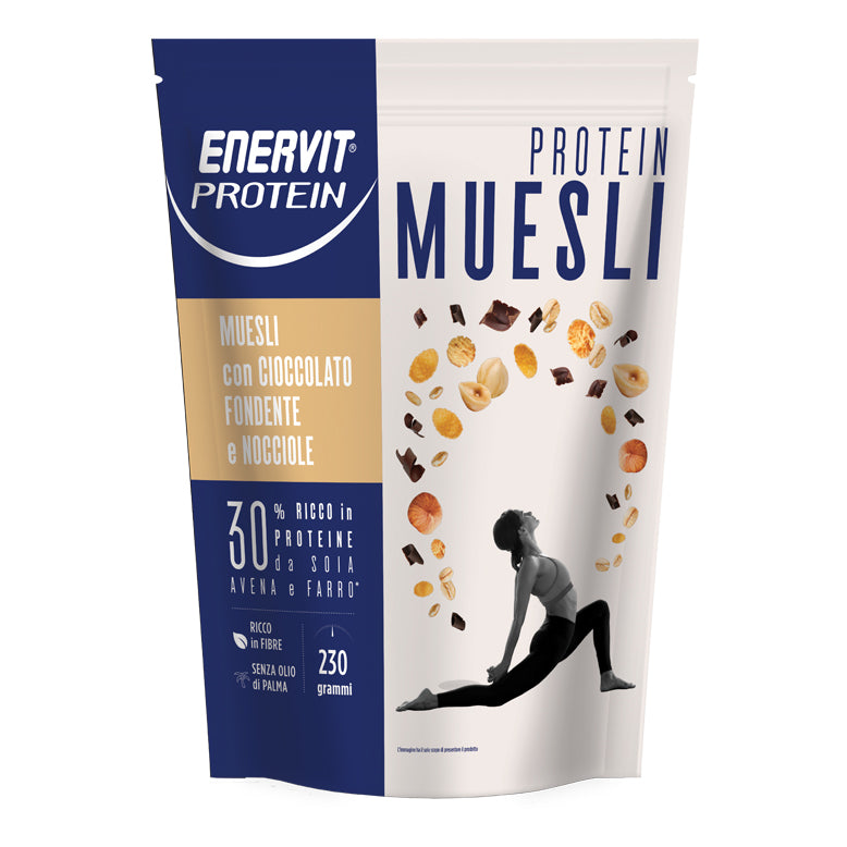 Enervit Protein Muesli Cioccolato Fondente e Nocciole 230g