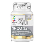 Zinco 15mg | Sistema Immunitario Capelli Unghie Optima Colours of Life | 120 Compresse  