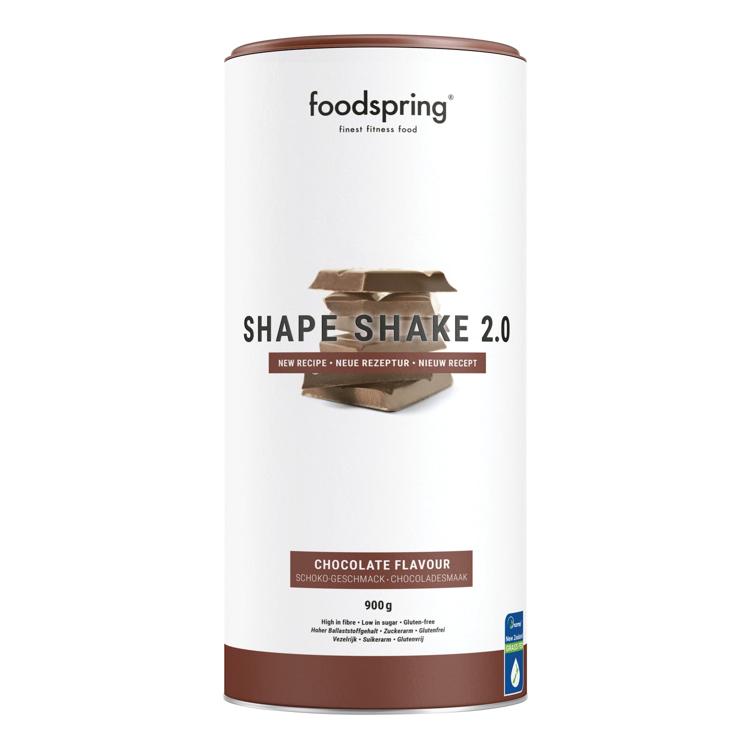 Foodspring Shape Shake 2,0 - Pasto Sostitutivo Cioccolato 900g