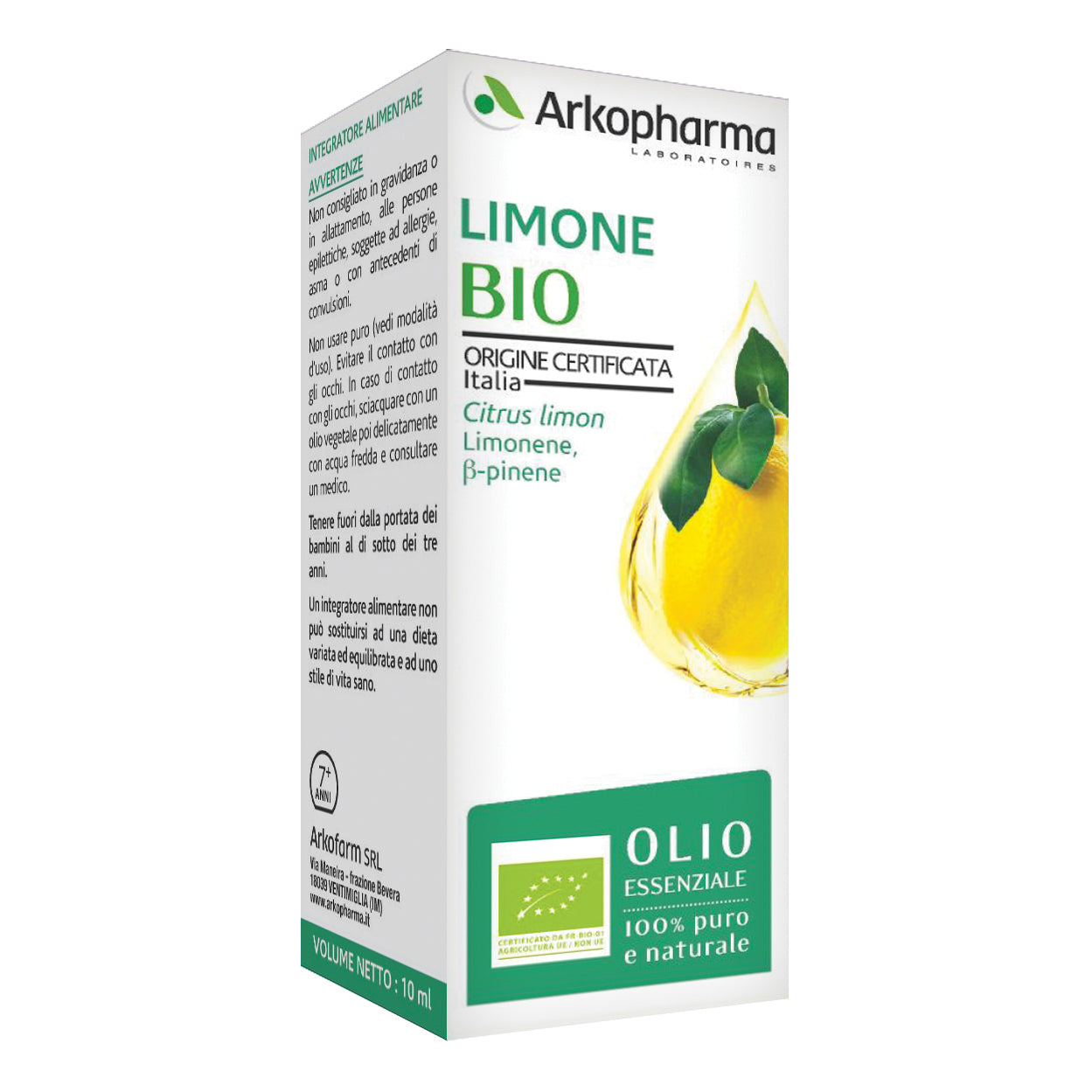 ARKOESSENTIEL LIMONE BIO 10ML
