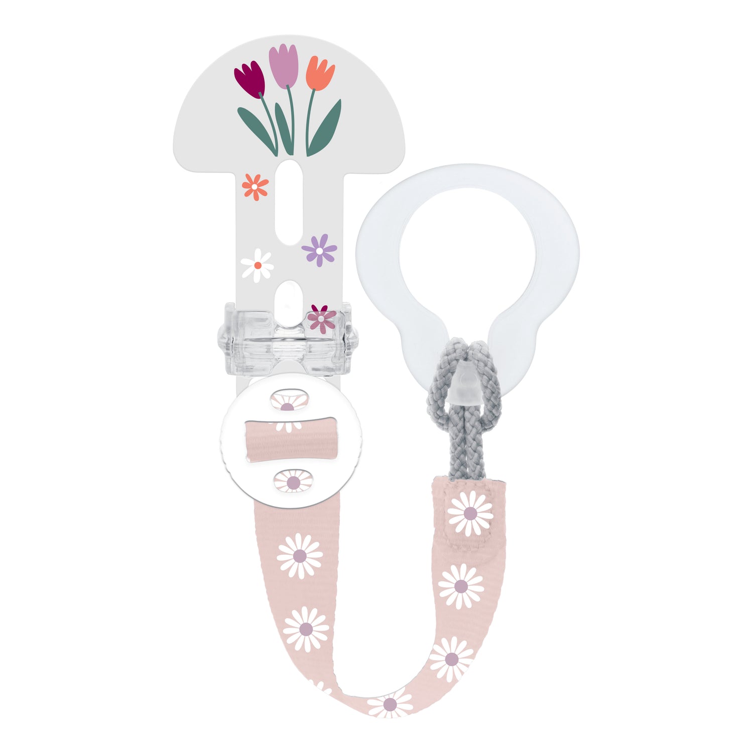 MAM CLIP IT&COVER 0+ FEMMINA