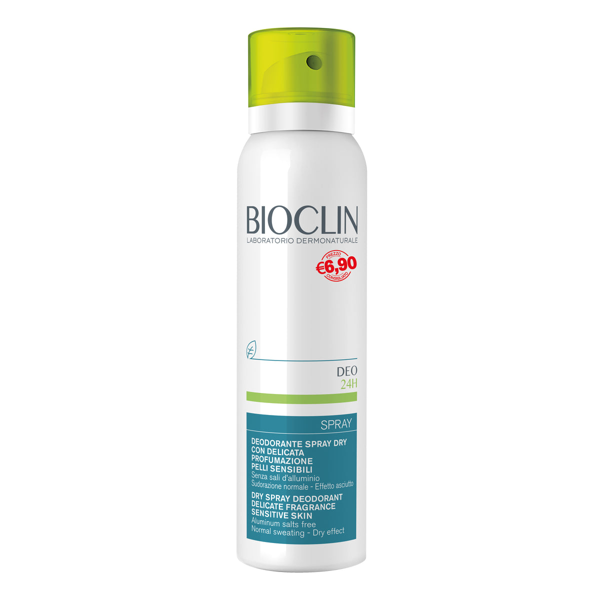 Bioclin Deo 24h Spray Dry Deodorante Sudorazione Normale Con Delicata Profumazione 150ml  