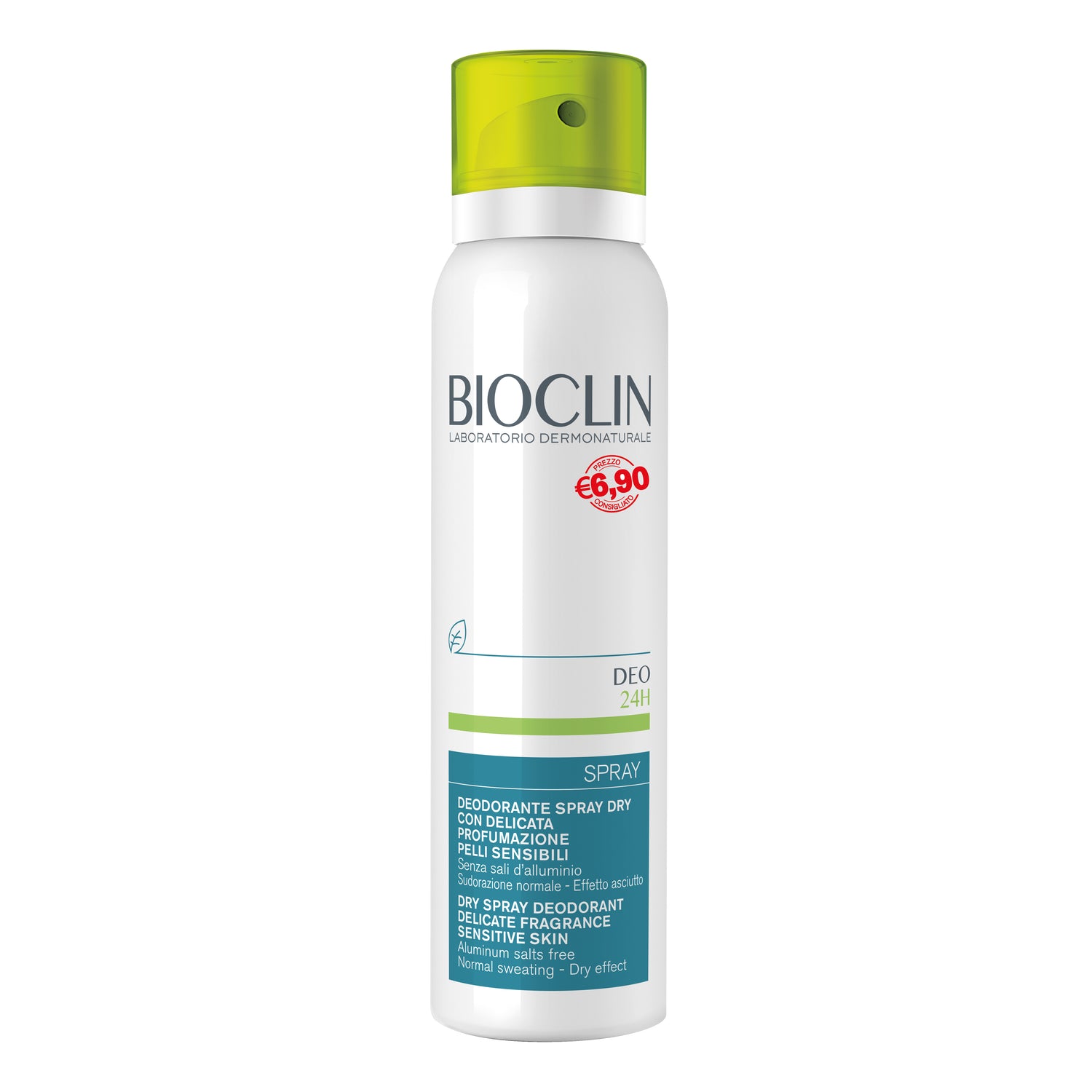 Bioclin Deo 24h Spray Dry Deodorante Sudorazione Normale Con Delicata Profumazione 150ml
