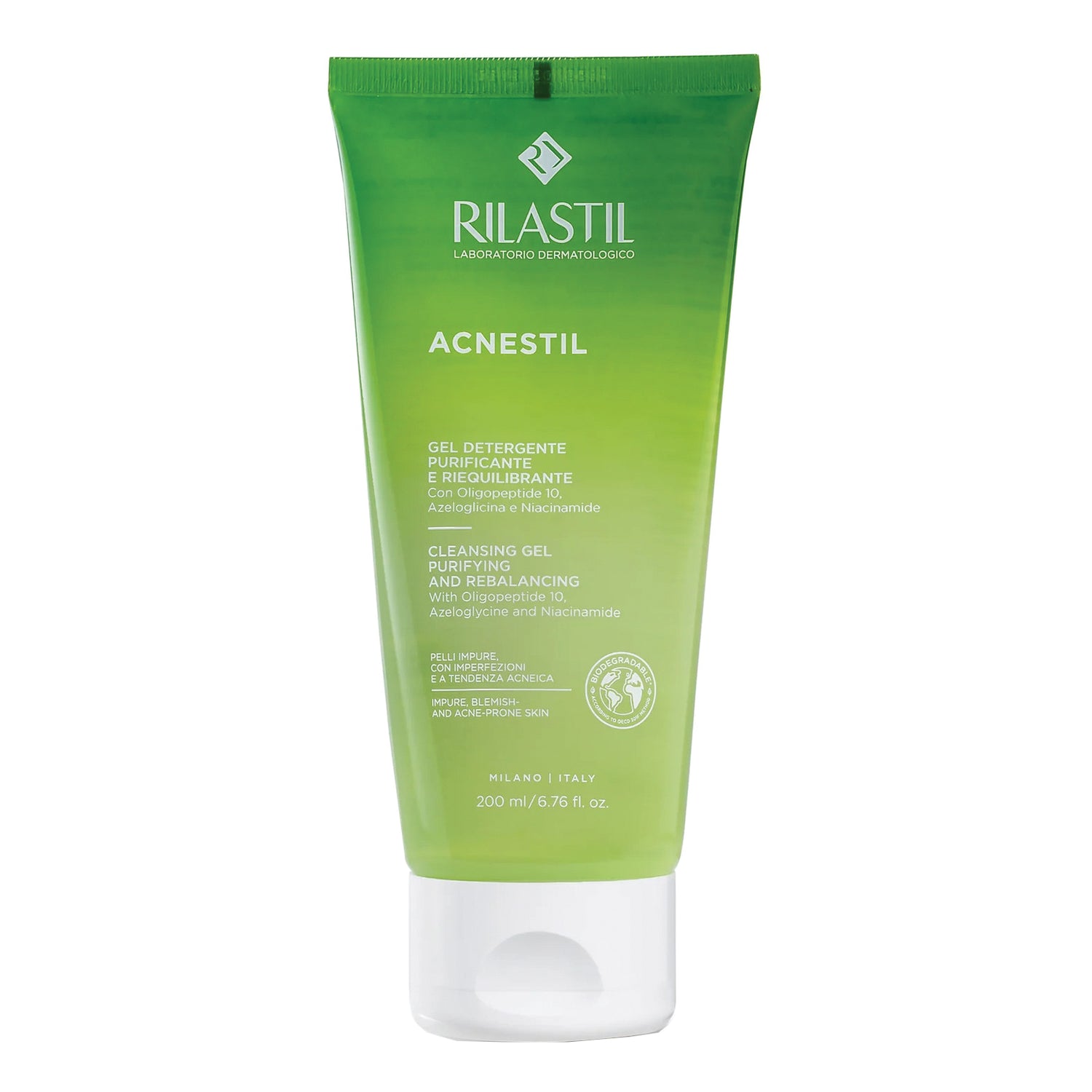 Rilastil Acnestil Gel Detergente 200ml