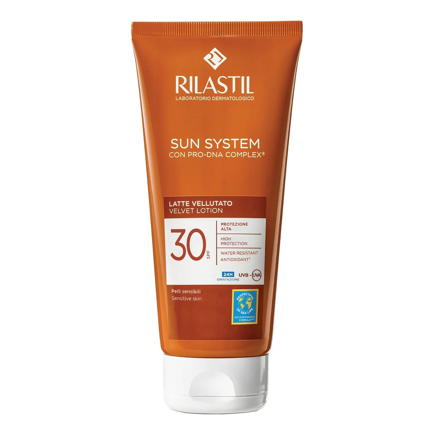 Rilastil Sun System Spf 30 Latte Solare Vellutato 200ML