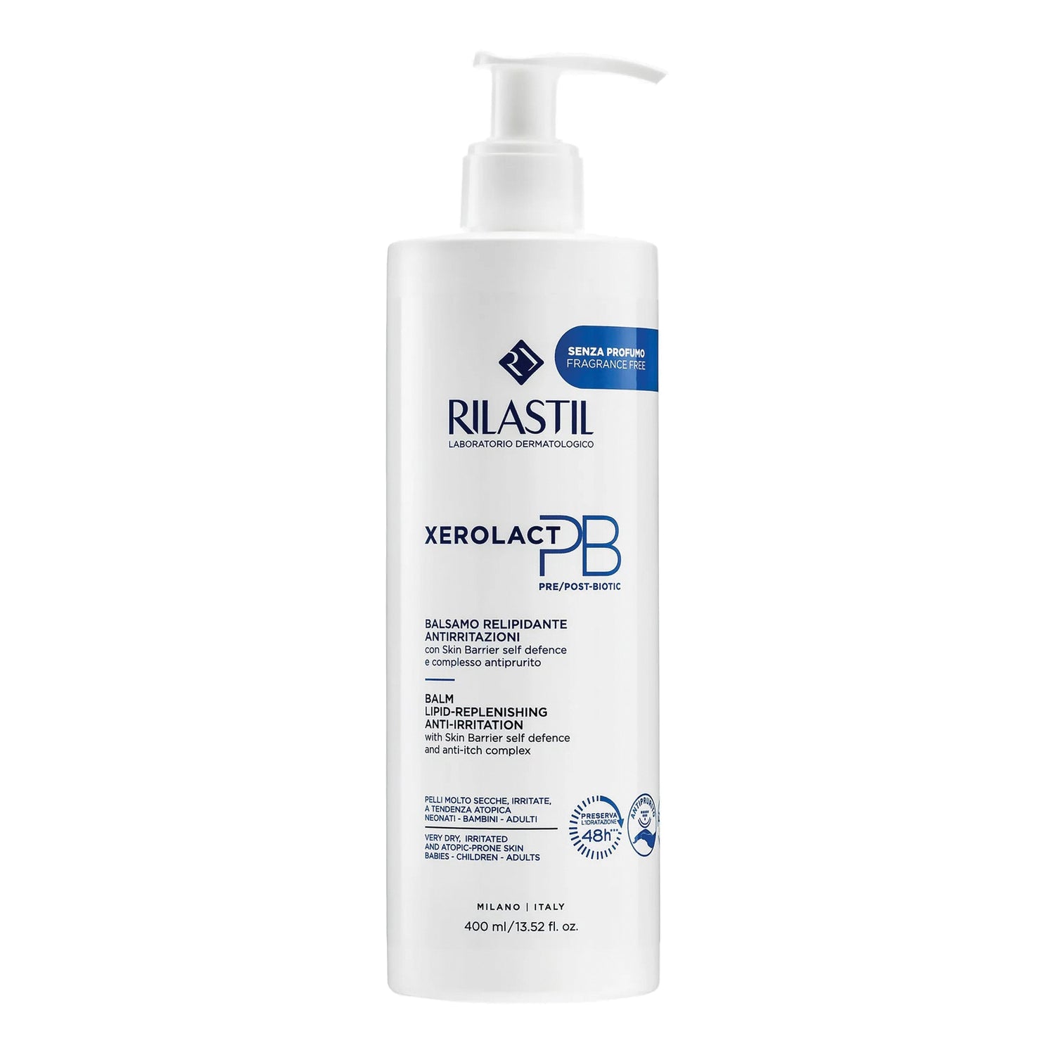 Rilastil Xerolact Pb Balsamo Relipidante Anti-Irritazioni 400ml