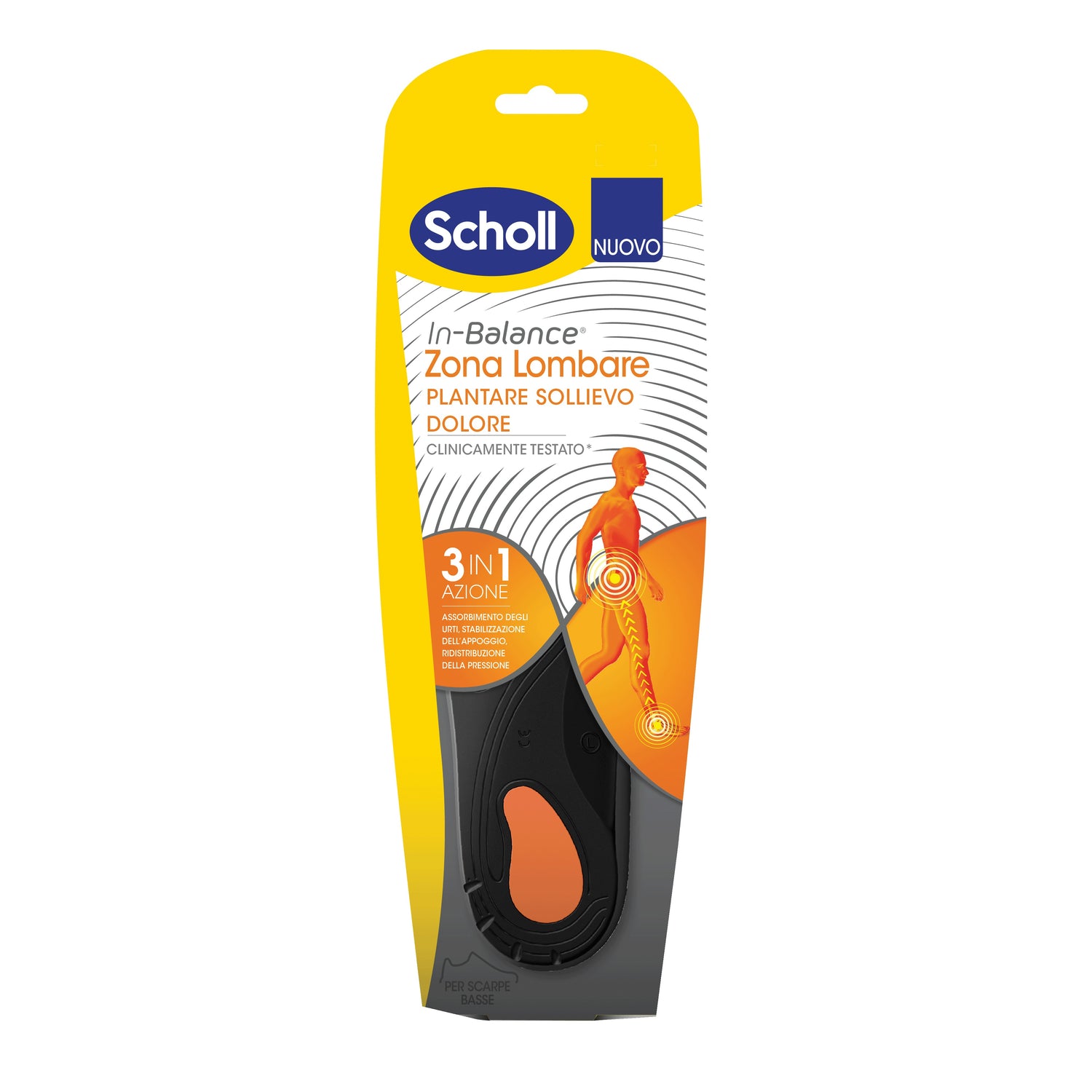 SCHOLL PLANTARE LOMBARE S 1PA