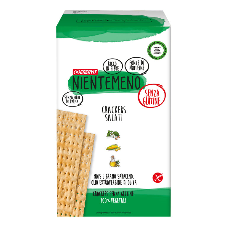 Enervit Nientemeno Crackers Grano Saraceno E Mais 7 Mini Pack