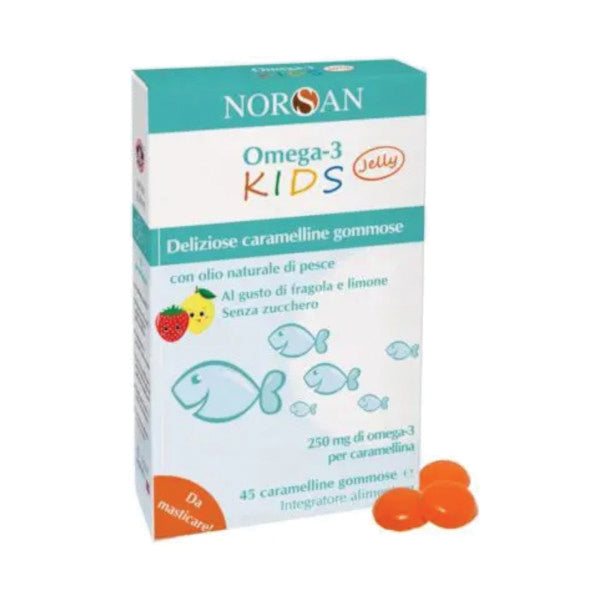 NORSAN OMEGA 3 KIDS CARAMELLIN  