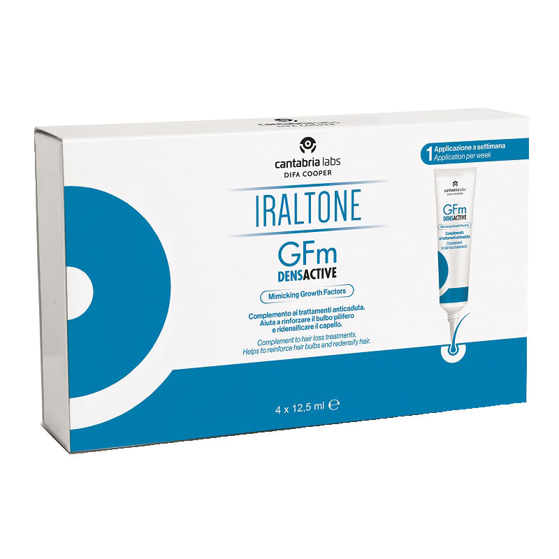Iraltone Gfm Densactive Gel Anticaduta Capelli 4 Tubi Da 12,5ml