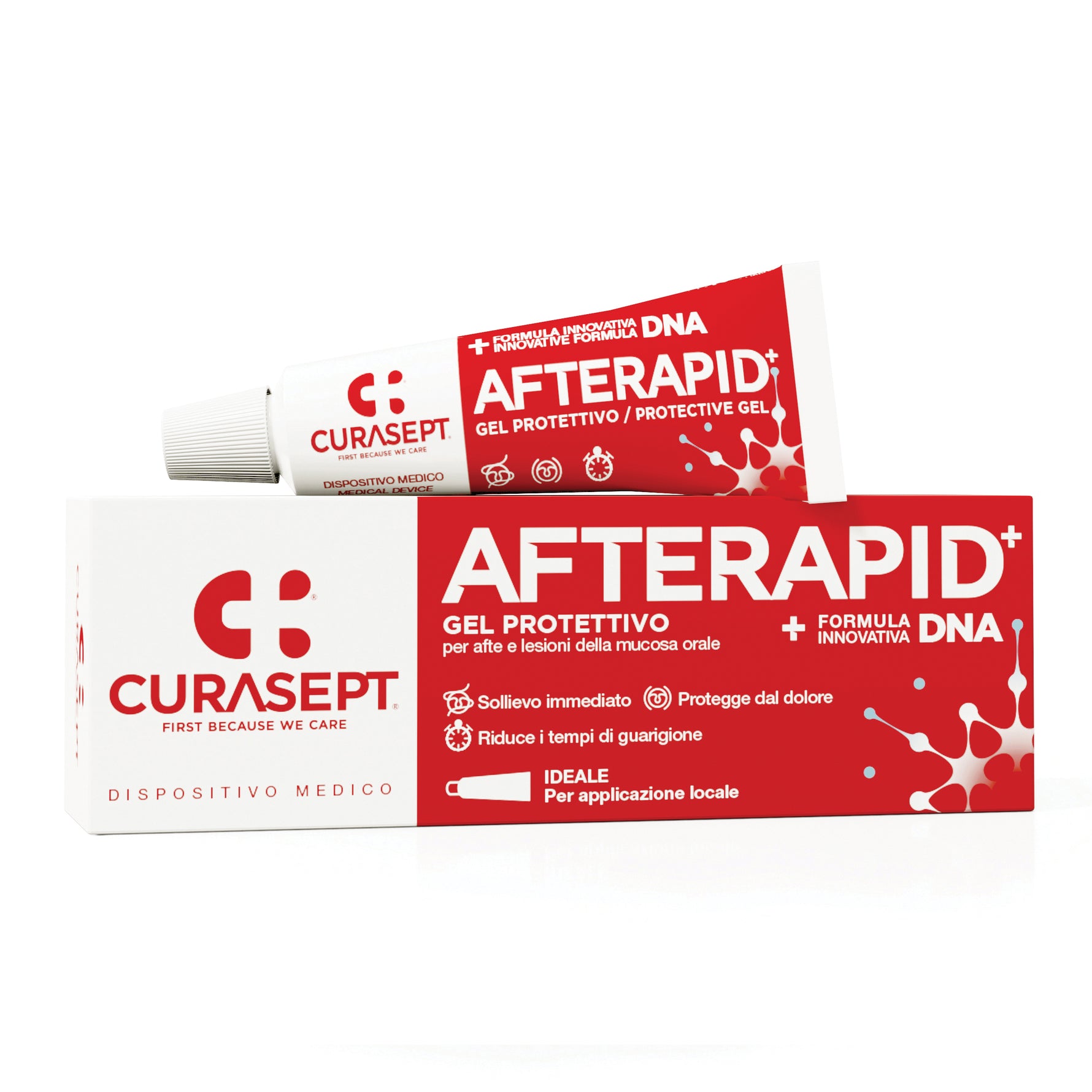 Curasept AfteRapid | Gel Protettivo per Afte | 10 ml
