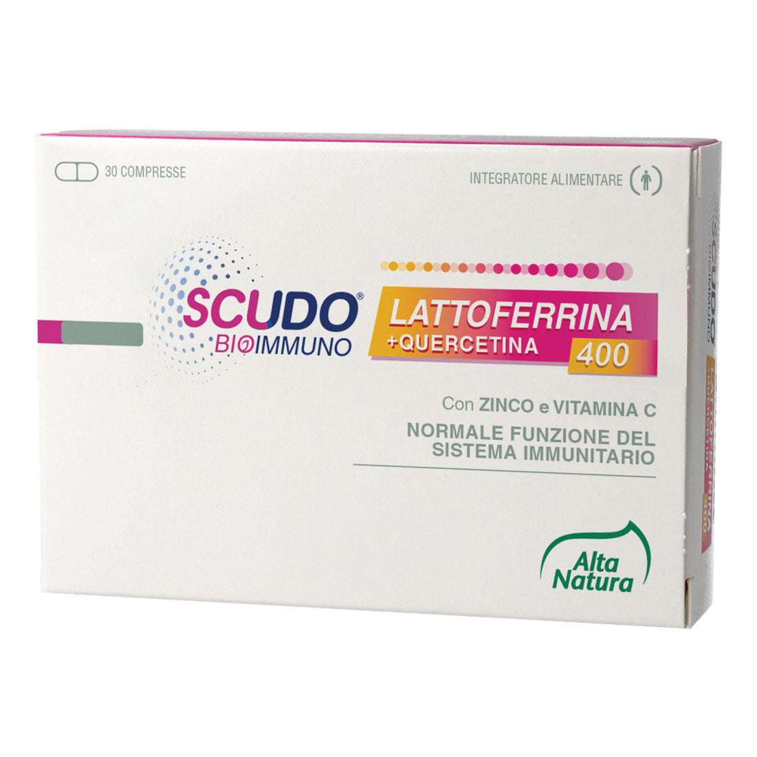 SCUDO LATTOFERRINA+QUERCE30CPR  