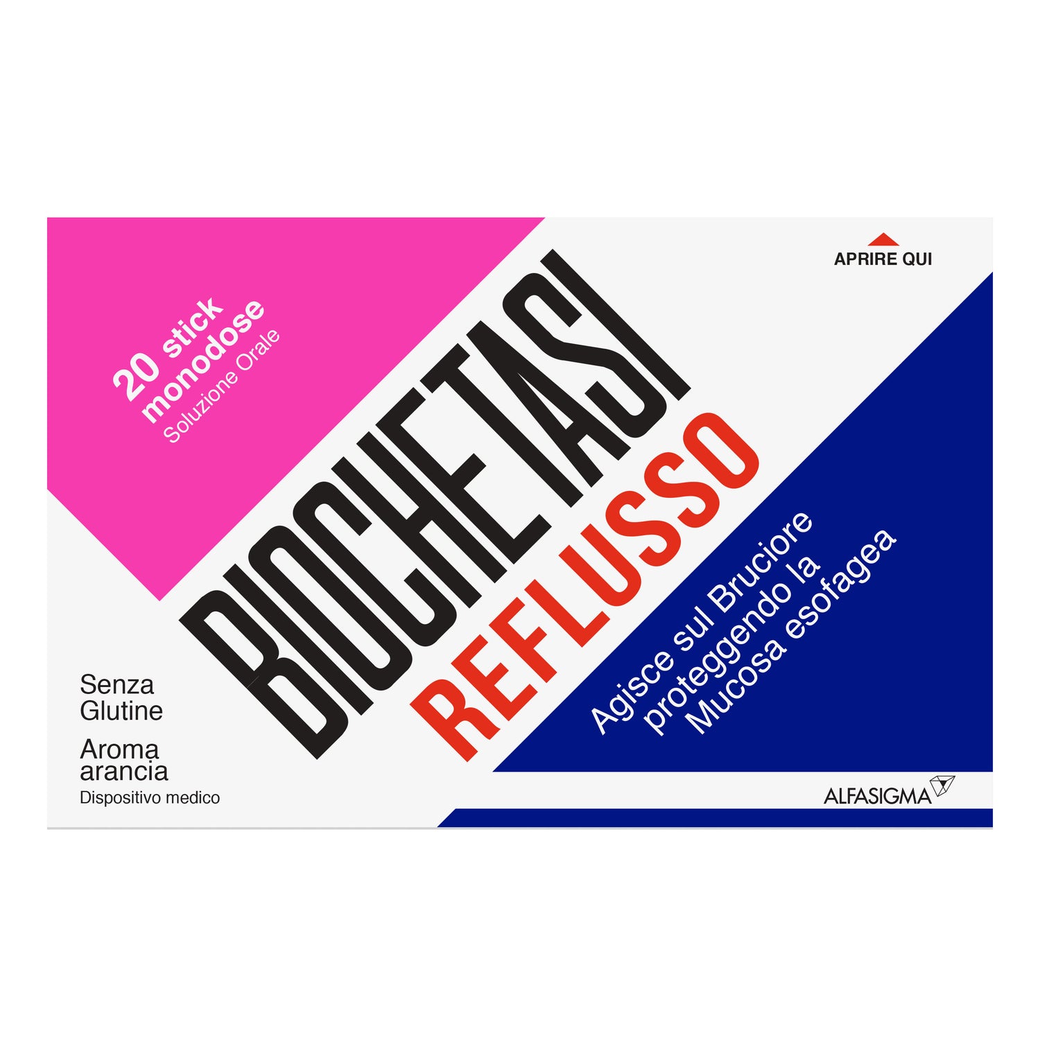 Biochetasi Reflusso 20 Stick