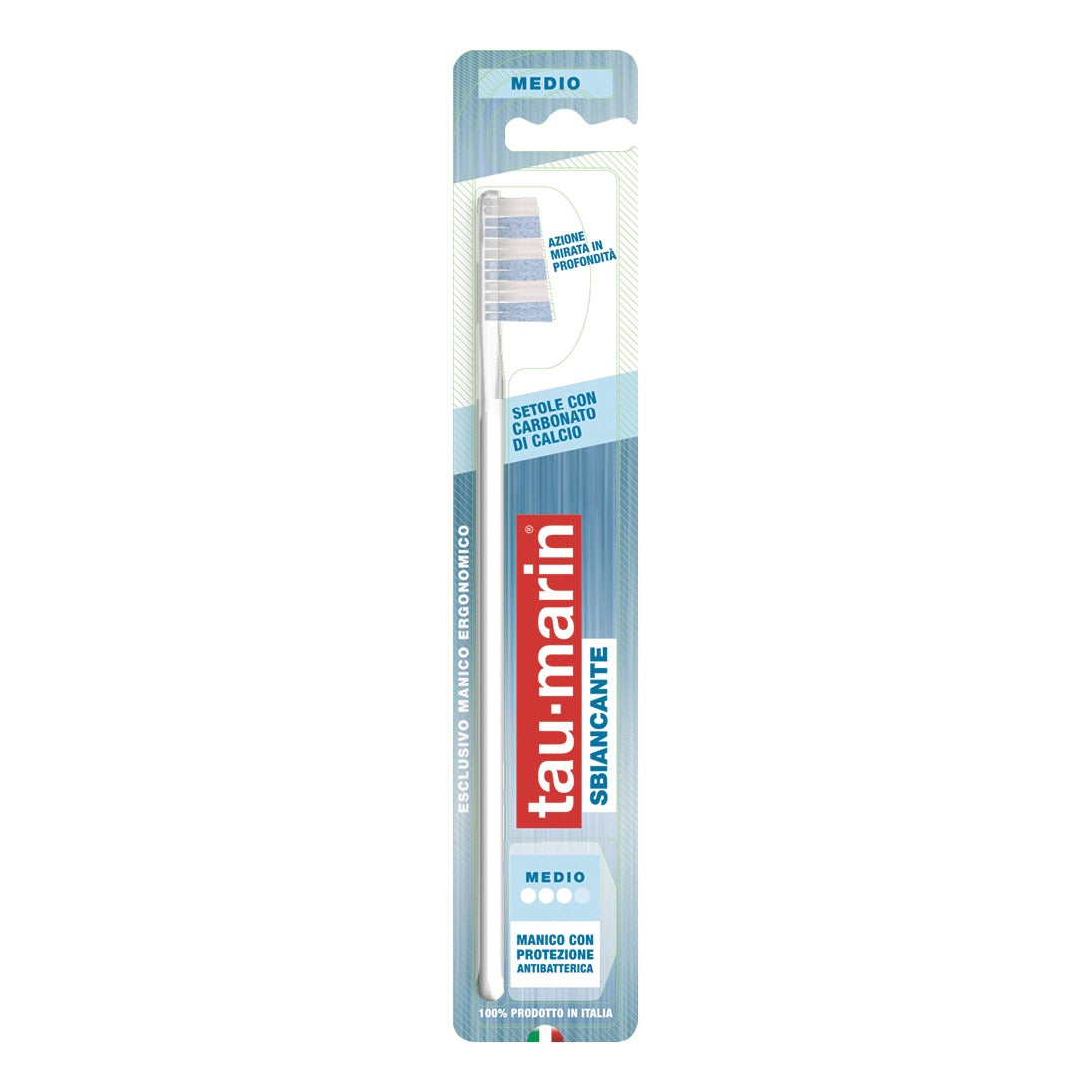 Tau Marin Spazzolino Professional White Con Antibatterico Setole Medie