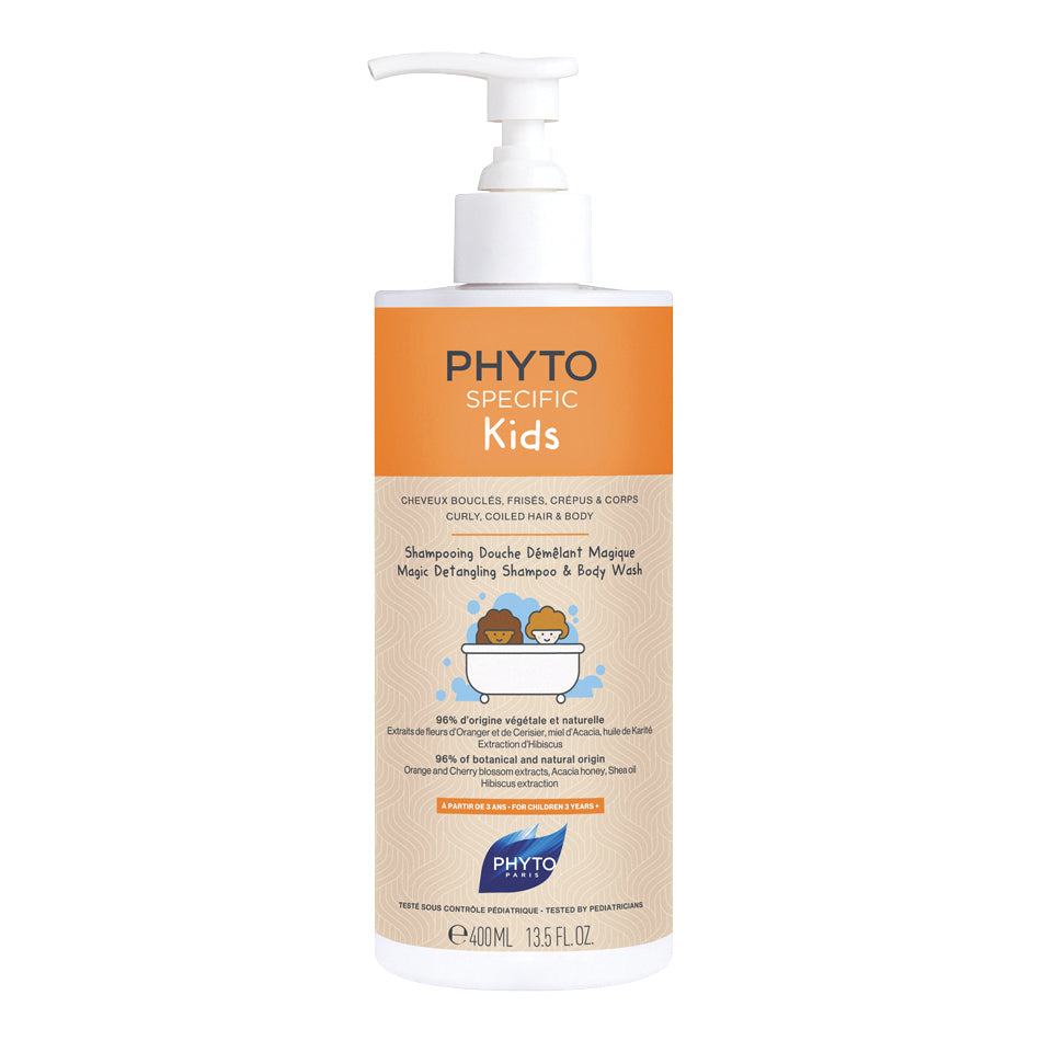 Phyto Phytospecific Kids Shampoo-Doccia Districante Magico Capelli Ribelli 400ml
