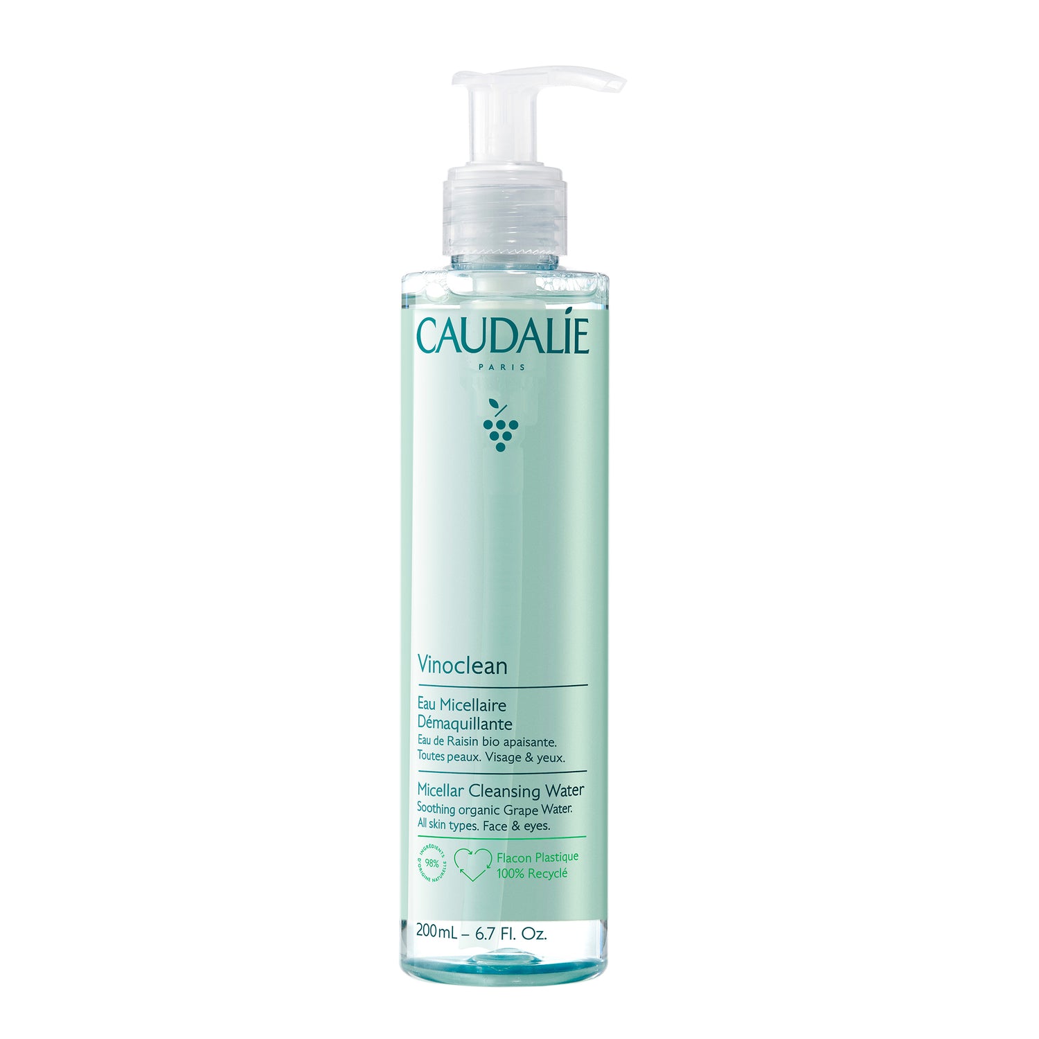 Caudalie - Vinoclean Acqua Micellare Struccante - 200 ml