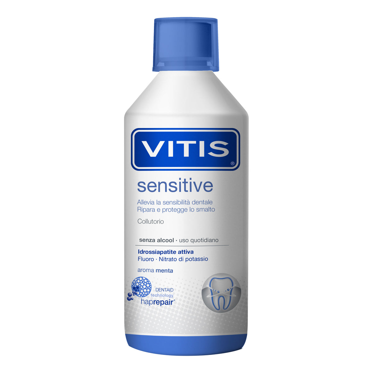 Vitis Sensitive | Collutorio Igiene Denti Sensibili | 500 ml  