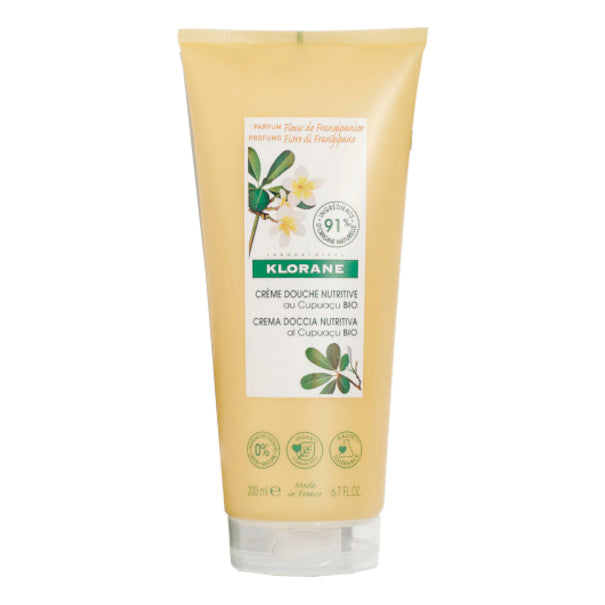 Klorane Crema Doccia Al Burro Di Cupuacu Bio Profumo Fiore Di Frangipane 200ml