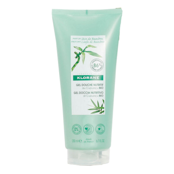 Klorane Gel Doccia Al Burro Di Cupuacu Bio Profumo Linfa Di Bamboo 200ml