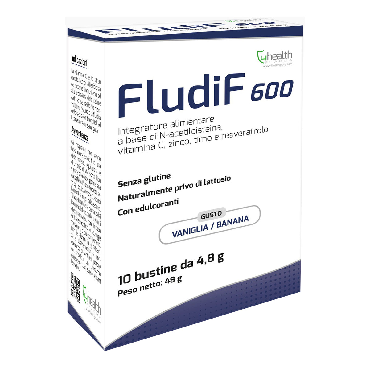 FLUDIF 600 VANIGLIA/BAN 10BUST  