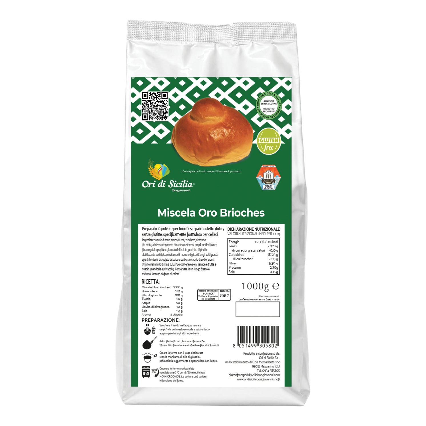 ORI DI SICILIA MIX ORO BRIOCHE