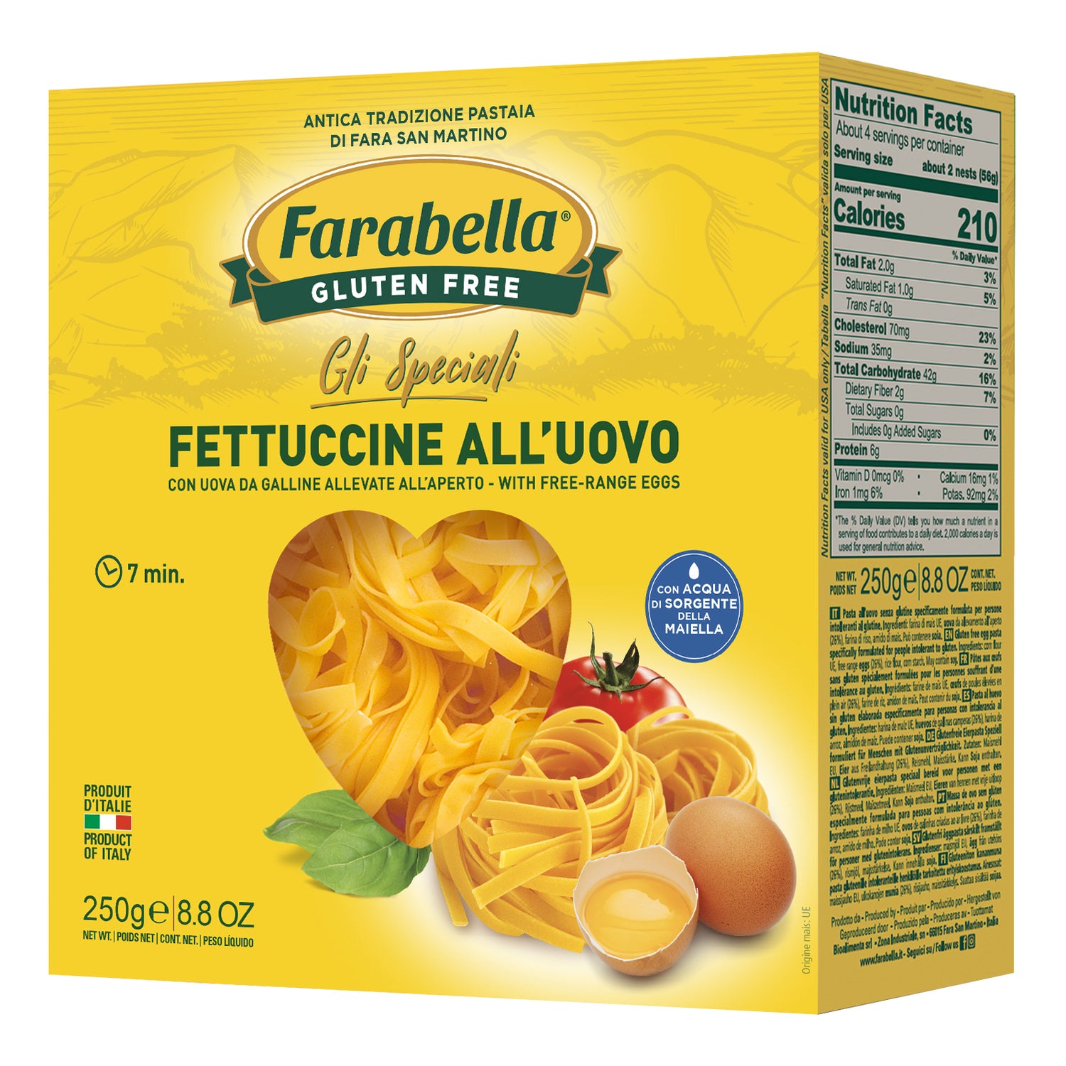 FARABELLA FETTUCCINE UOVO 250G