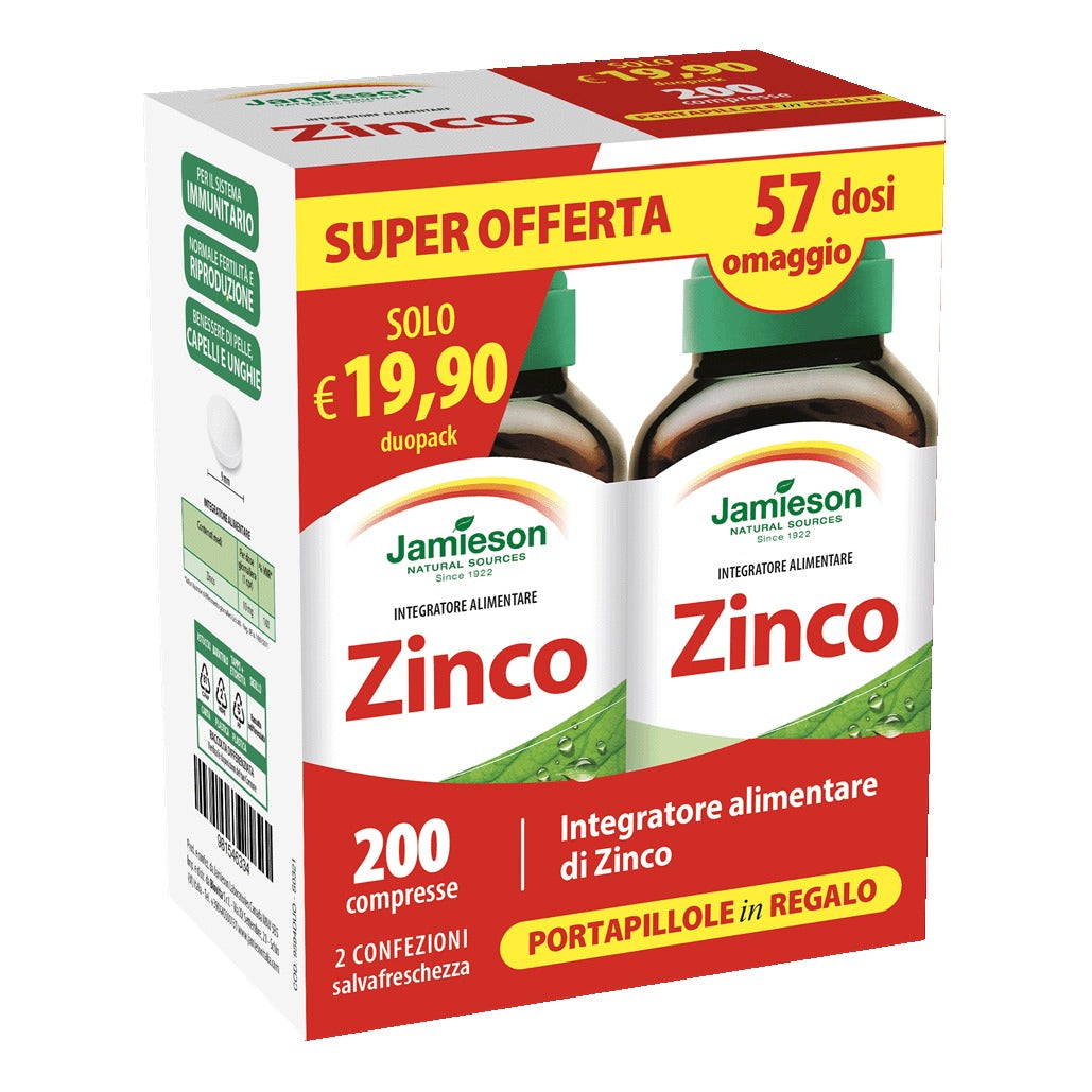 JAMIESON ZINCO 100CPR