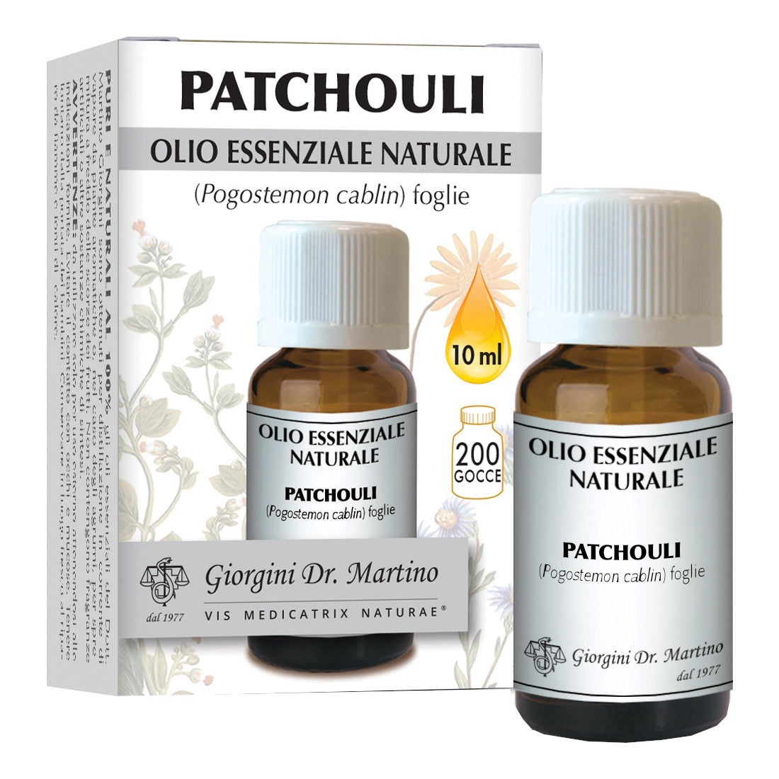 PATCHOULI OE NATURALE 10ML  