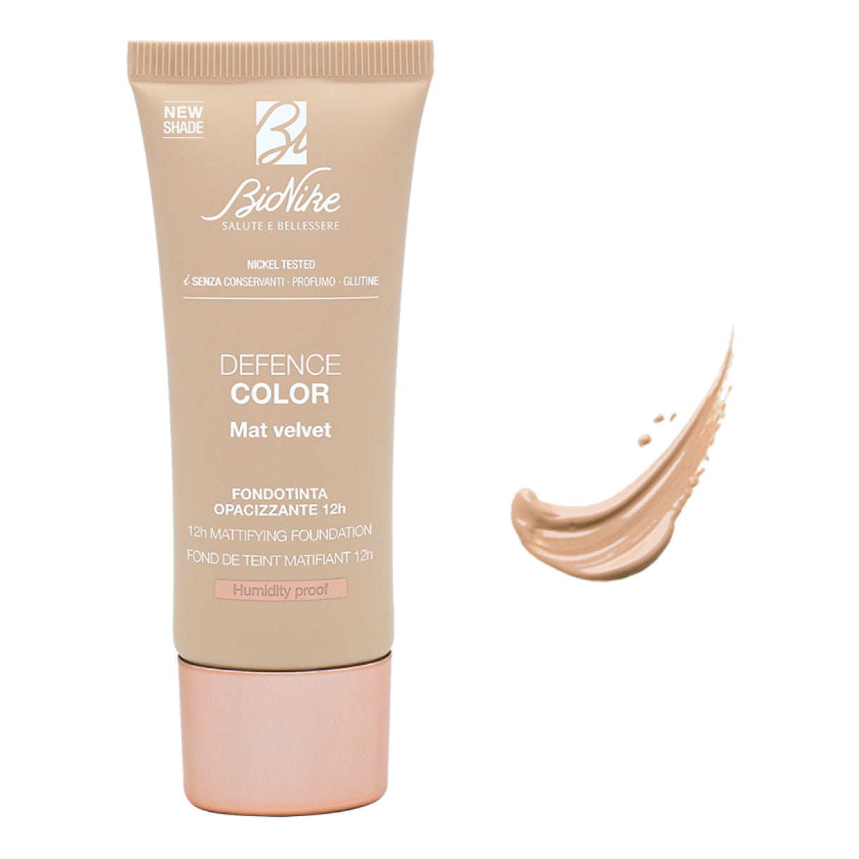 Bionike Defence Color Fondotinta Mat Velvet N. 402 Creme