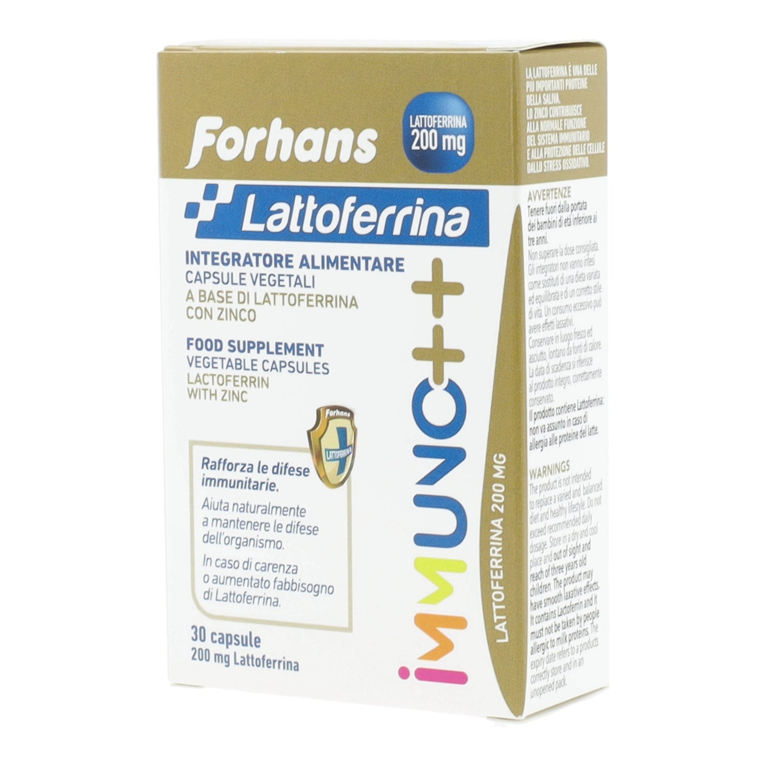 FORHANS LATTOFERRINA IMMUNO++