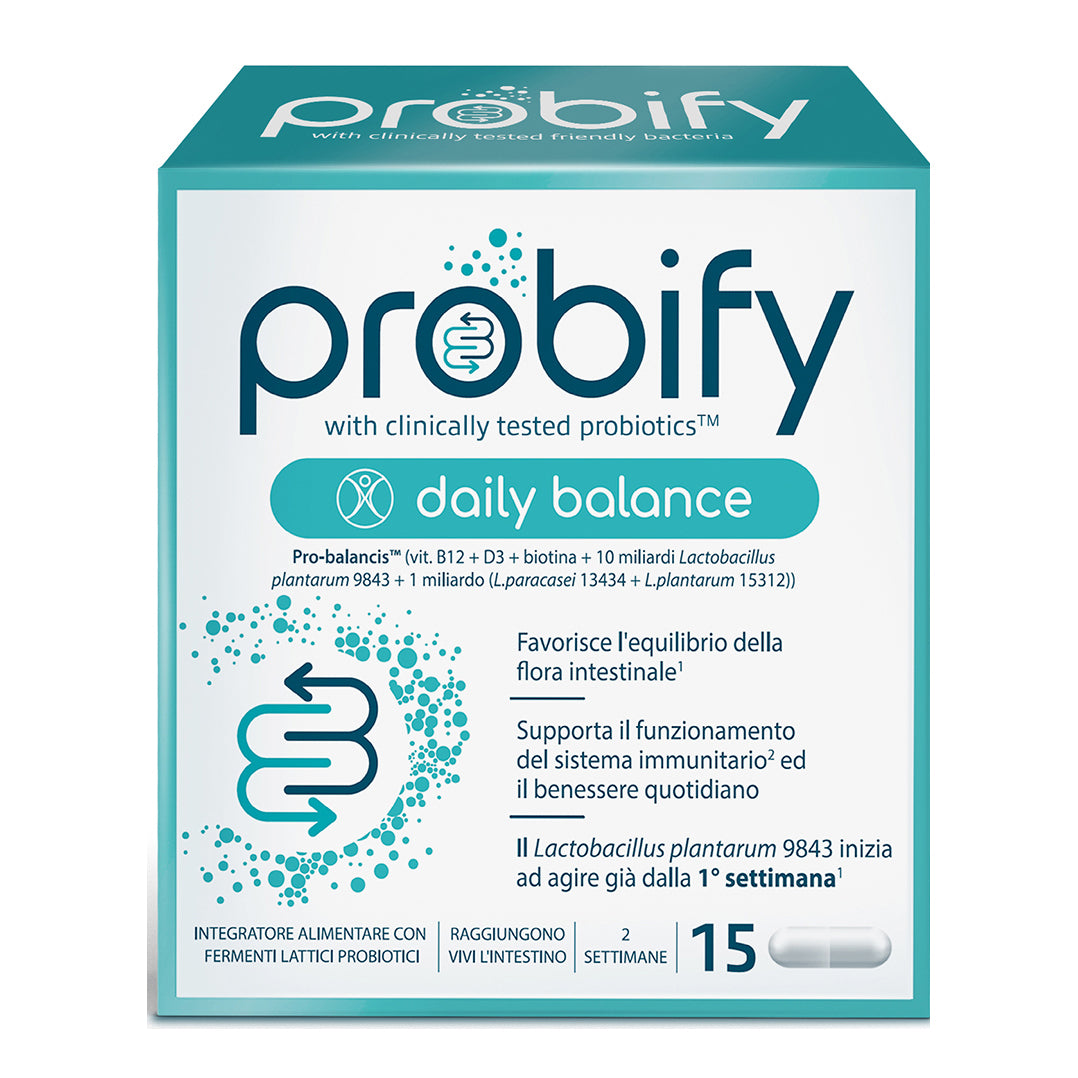 Probify Daily Balance Probiotici 15 Capsule