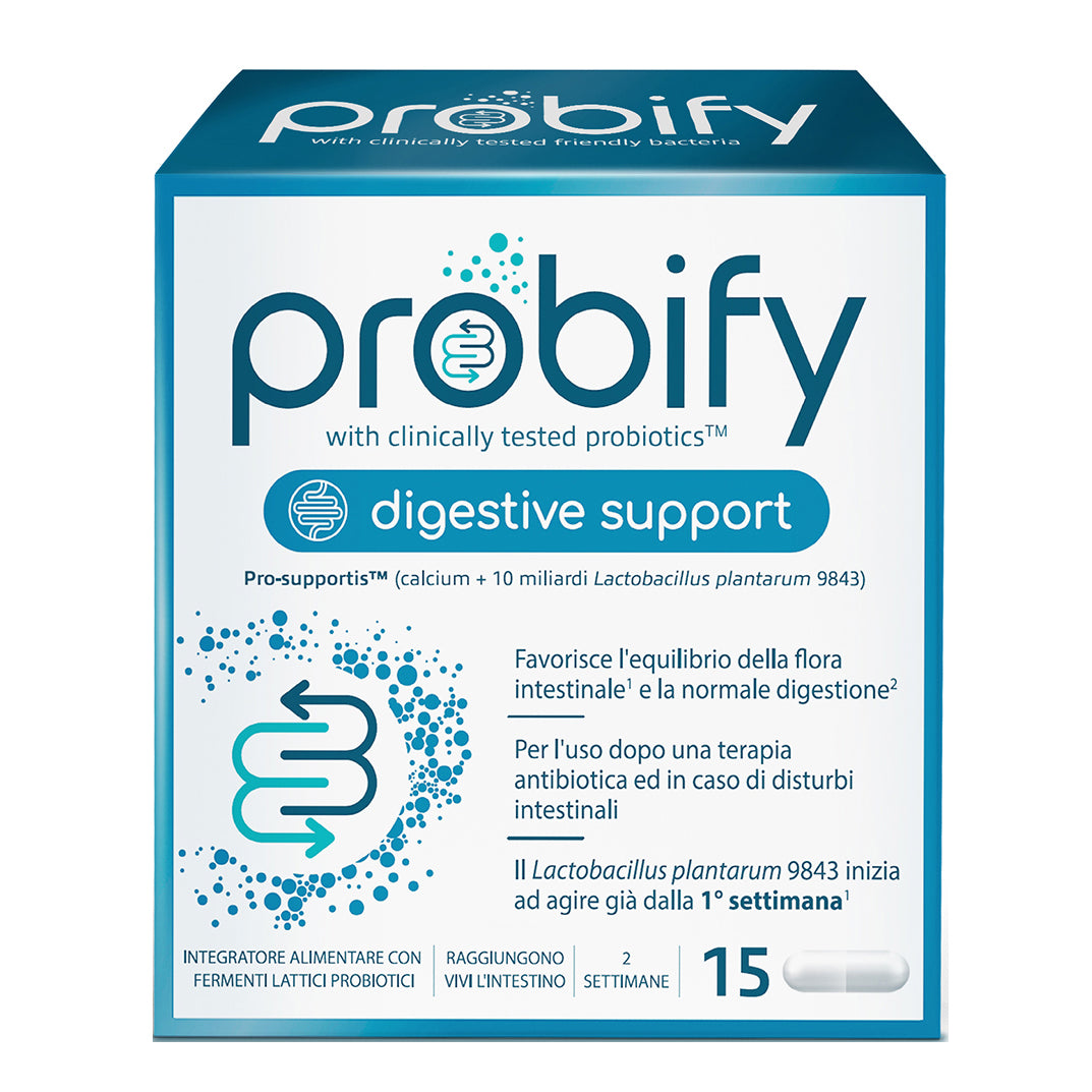 Probify Digestive Support Probiotici 15 Capsule