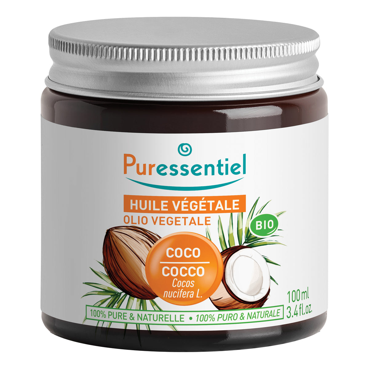 OLIO VEGETALE COCCO BIO 100ML  