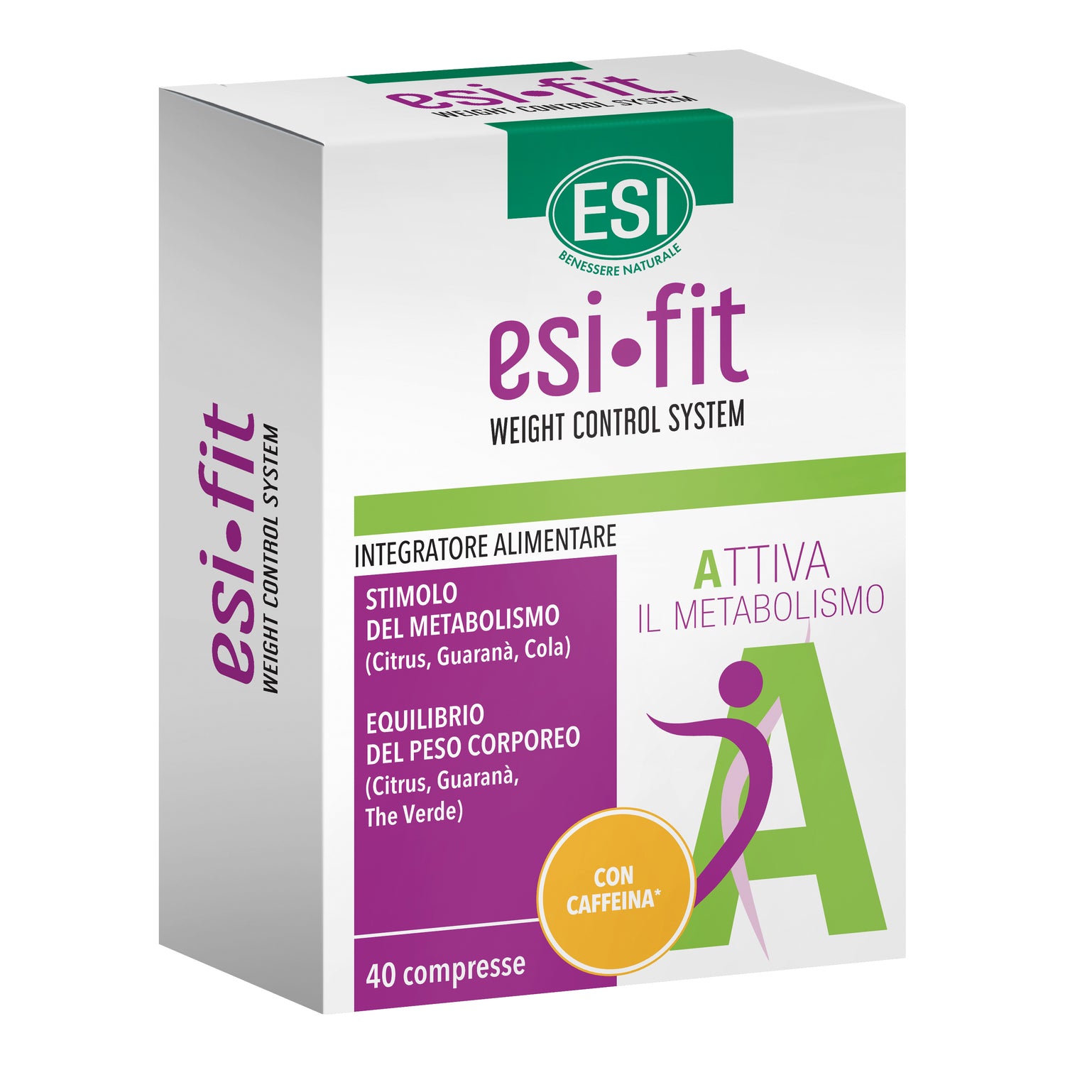 Esi Fit Attiva Con Caffeina 40 Compresse
