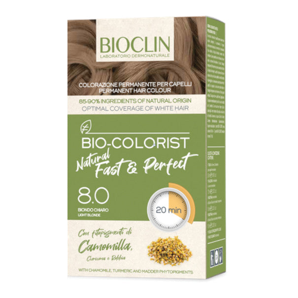 Bioclin Bio Colorist Tintura Capelli Natural Fast E Perfect Colore 8 - Biondo Chiaro