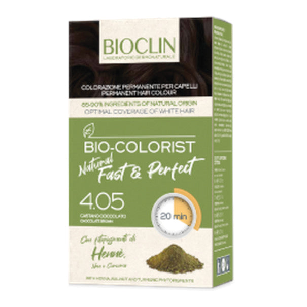 Bioclin Bio Colorist Tintura Capelli Natural Fast E Perfect Colore 4.05 - Castano Cioccolato
