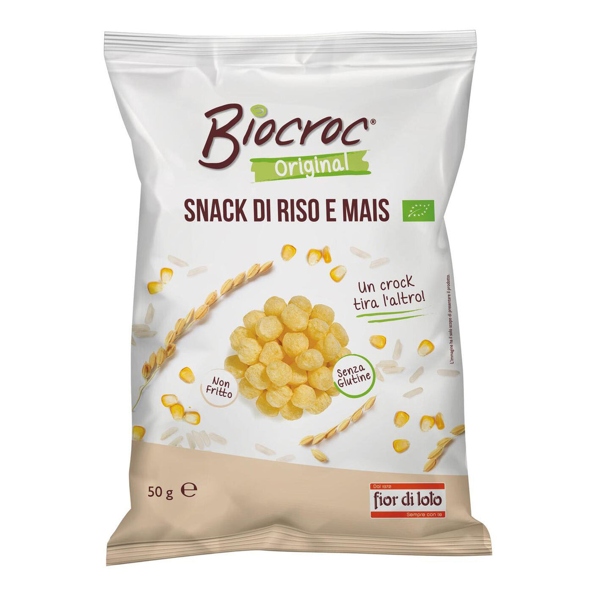 BIOCROC SNACK RISO E MAIS 50G  