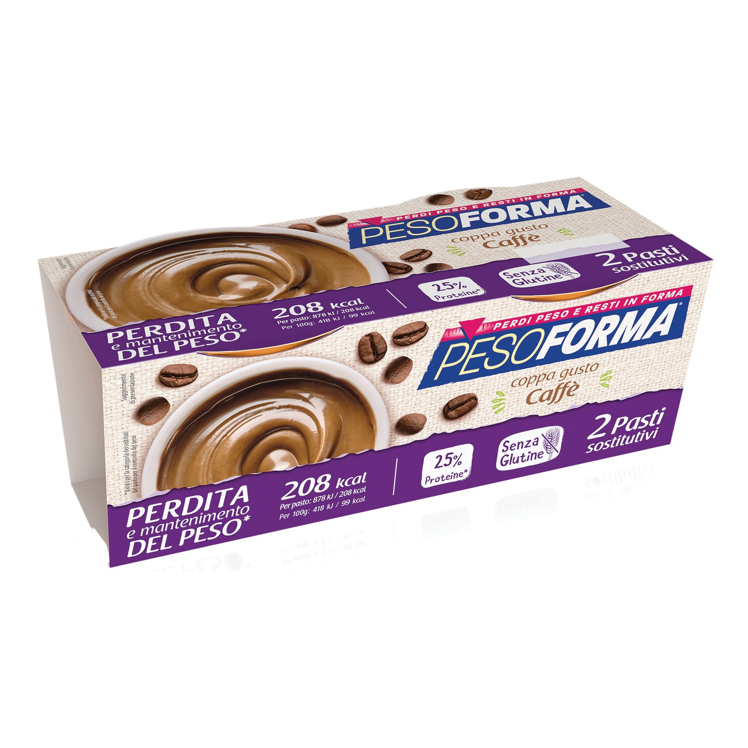 PESOFORMA COPPA CAFFE' 2X210G