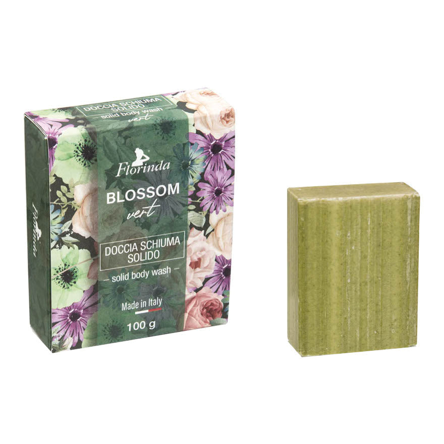 Florinda - Doccia Schiuma Solido Blossom Vert - Muschio 100g  