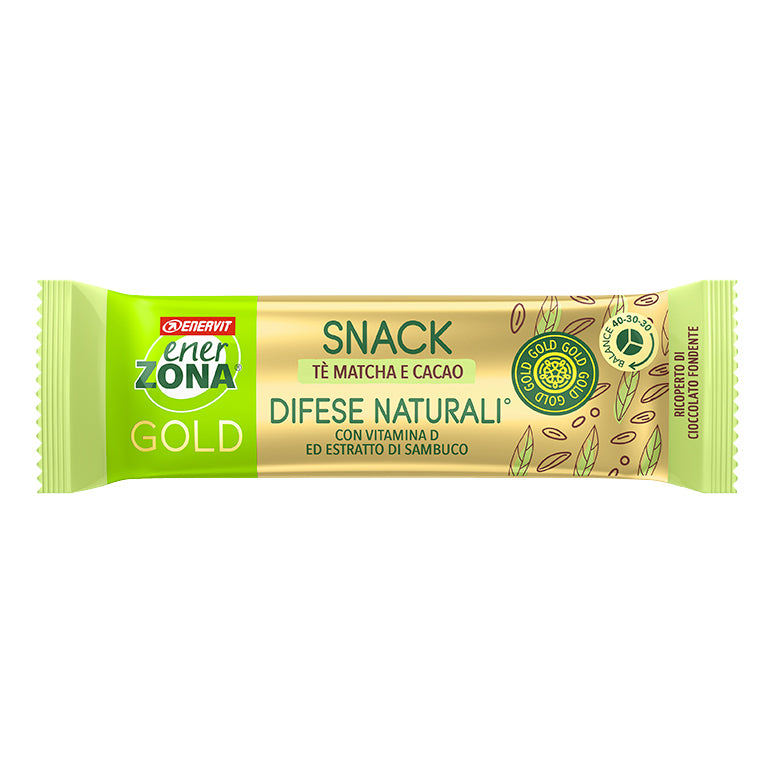 Enervit EnerZona Gold Snack Difese Naturali Te’ Matcha E Cacao 1 Barretta