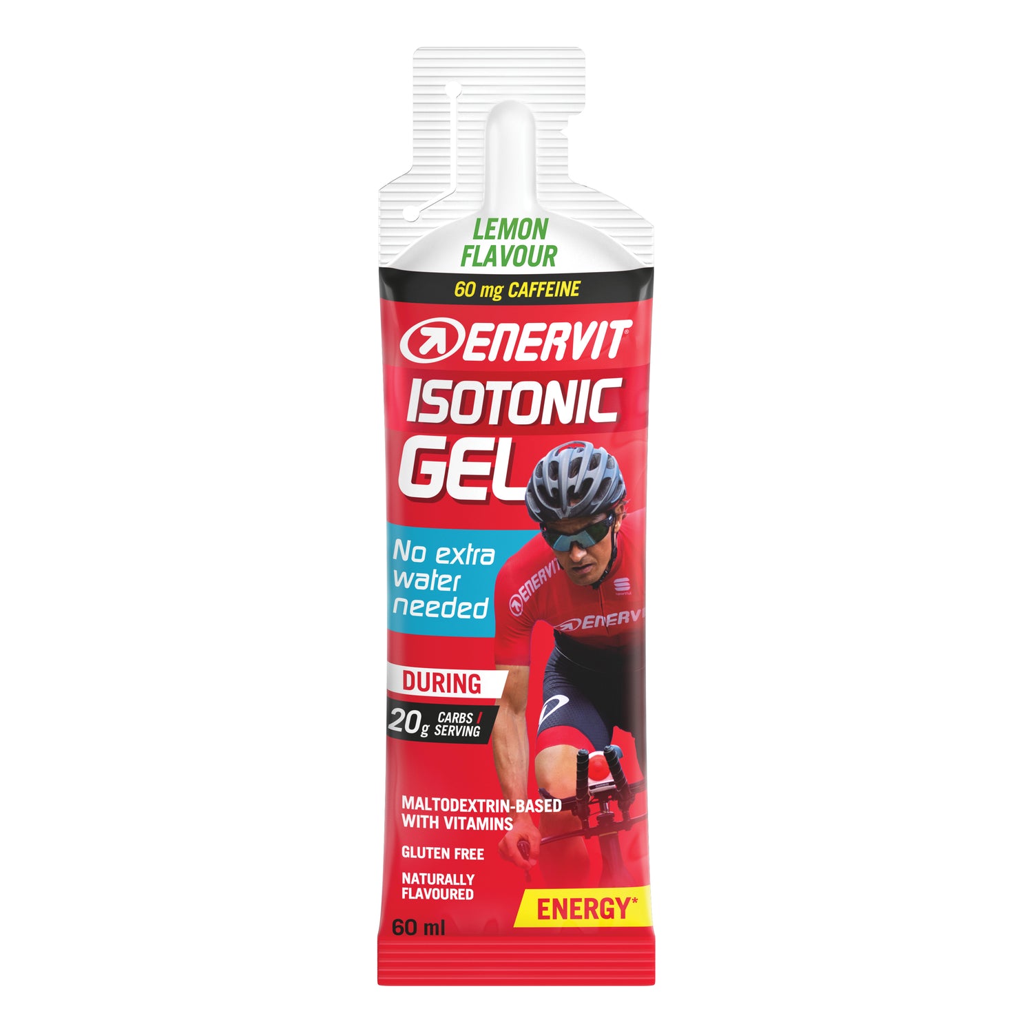 Enervit Sport Isotonic Gel Con Caffeina Gusto Limone 60ml
