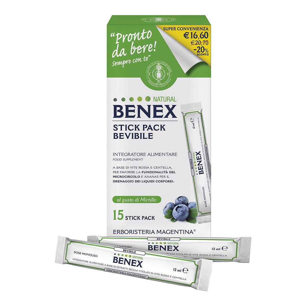 BENEX BEVIBILE 15STICK 12ML TP