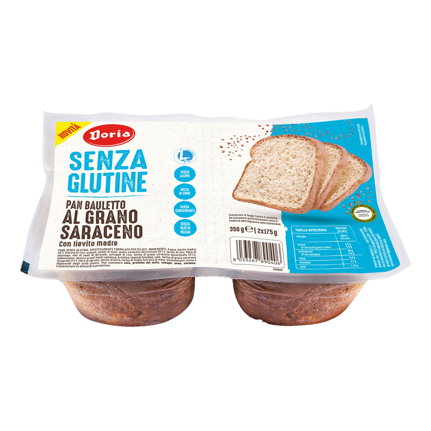DORIA PAN BAULETTO GRANO SARAC