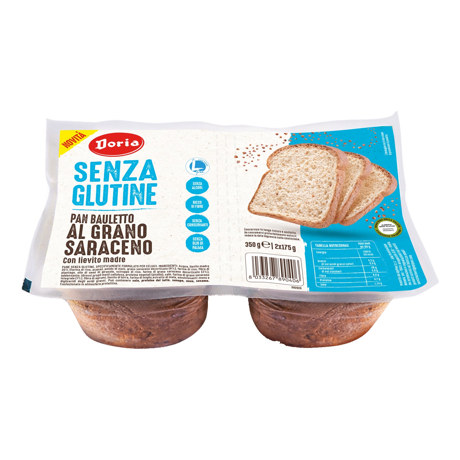 DORIA PAN BAULETTO GRANO SARAC
