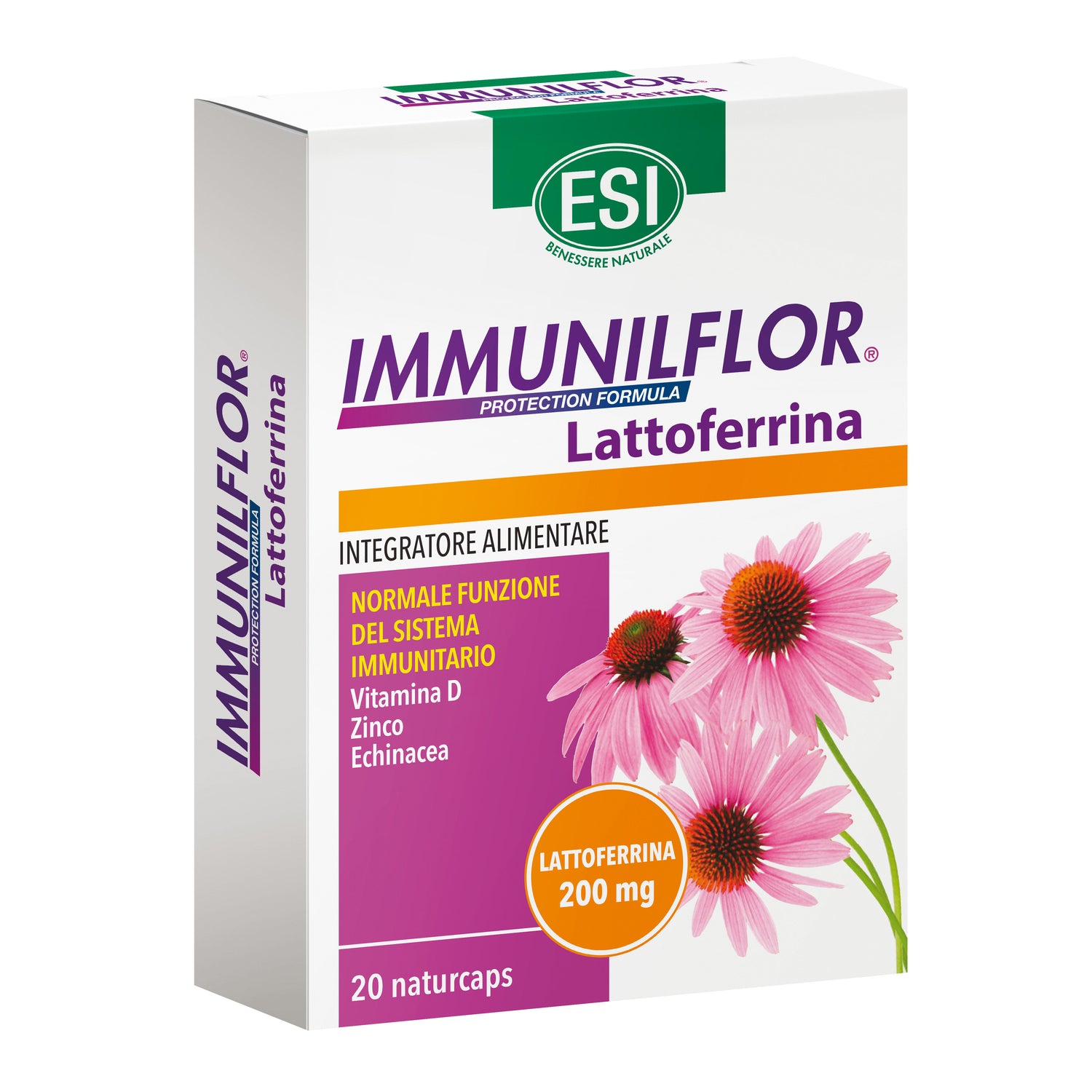 Esi Immunilflor Lattoferrina 200 mg 20 Naturcaps