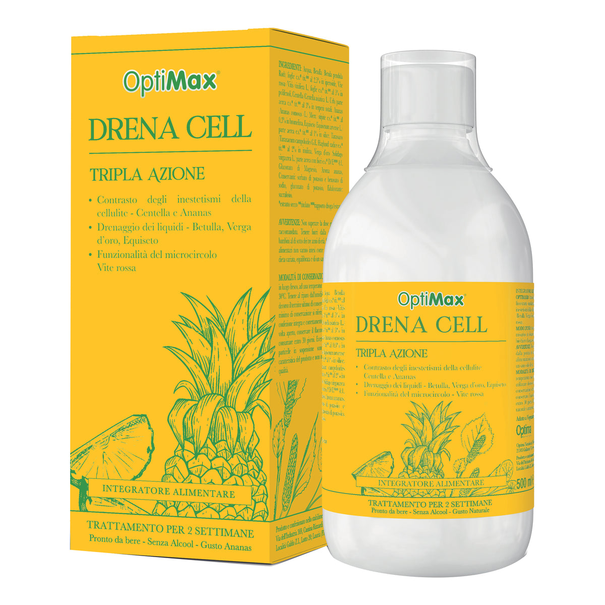 OPTIMAX DRENA CELL 500ML  